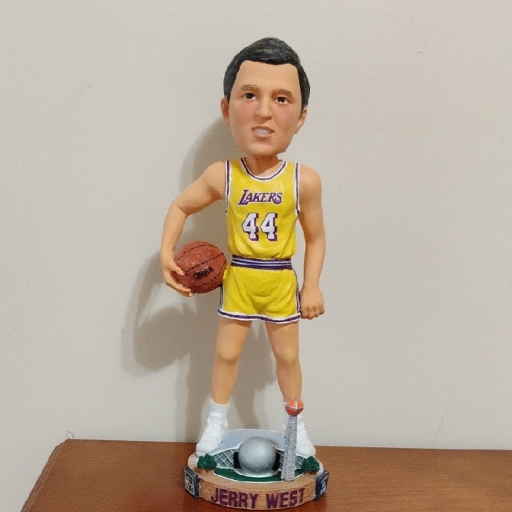 LAKERS 44 JERRY WEST Bobblehead Figurine